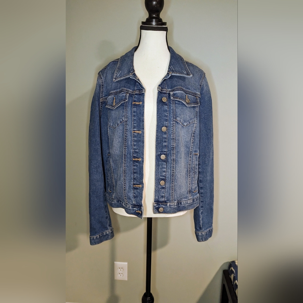 LOFT Blue Jean Jacket